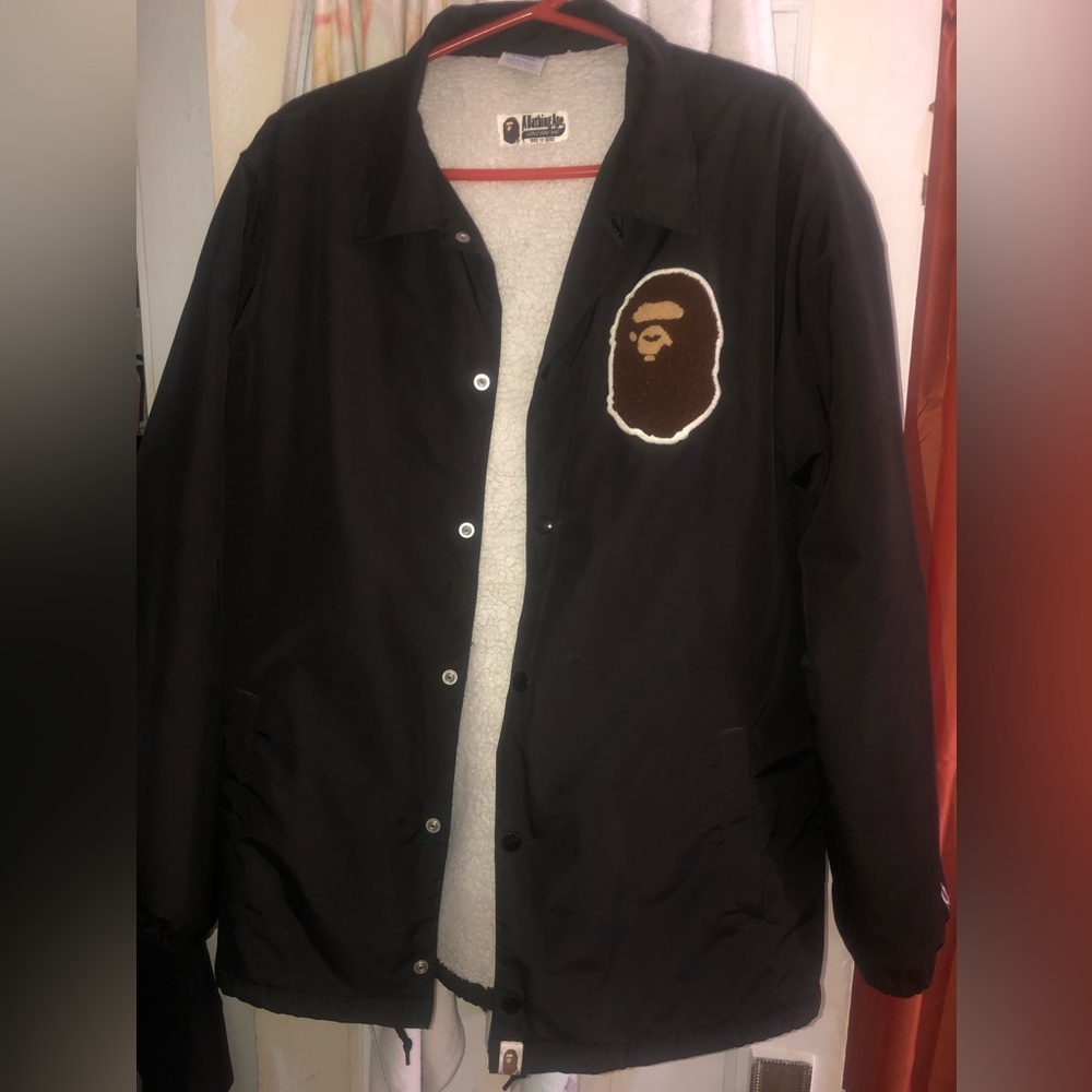 BAPE x CHAMPION SHERPA LINED COACH